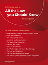 All the Law You Should Know (eBook)